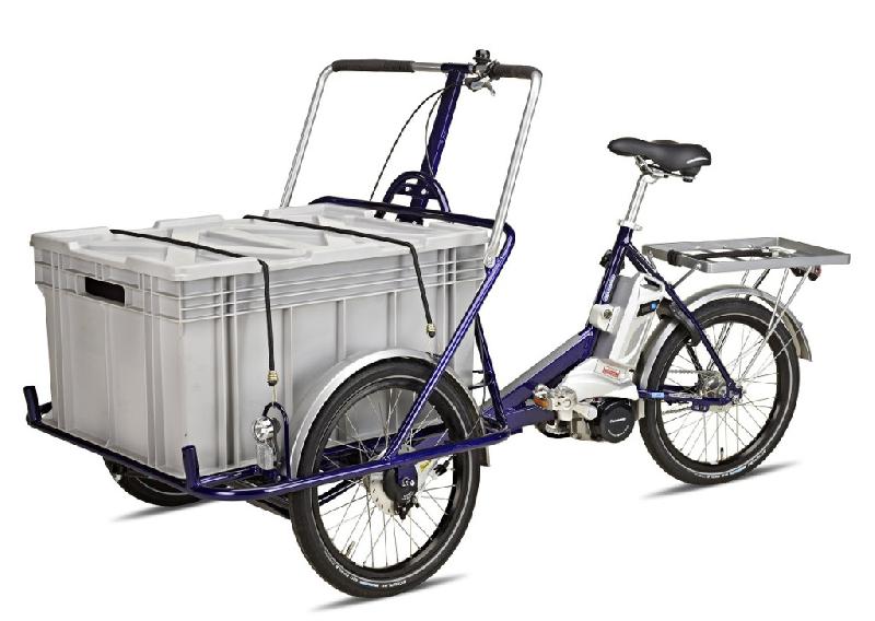 Tricycle cargo électrique