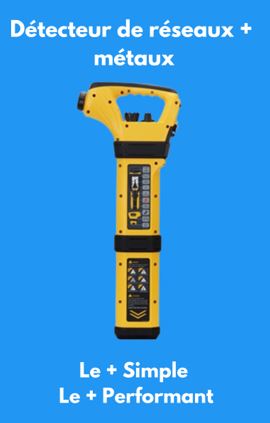 VSCAN MRIX - Détecteur de câbles et canalisations avec détecteur de métaux, GPS et Bluetooth_0