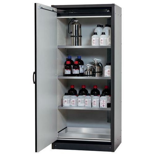 ARMOIRE Q-CLASSIC-30 Q30.195.086.WD ARGENT-3 ÉTAGÈRE 1 BAC