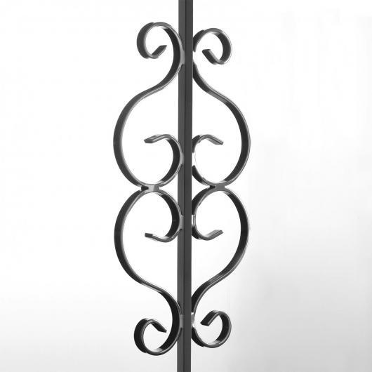 Balcon et rampe Hippocampe - main courante haute et lisse basse, barreaudage carré, finitions variées_1