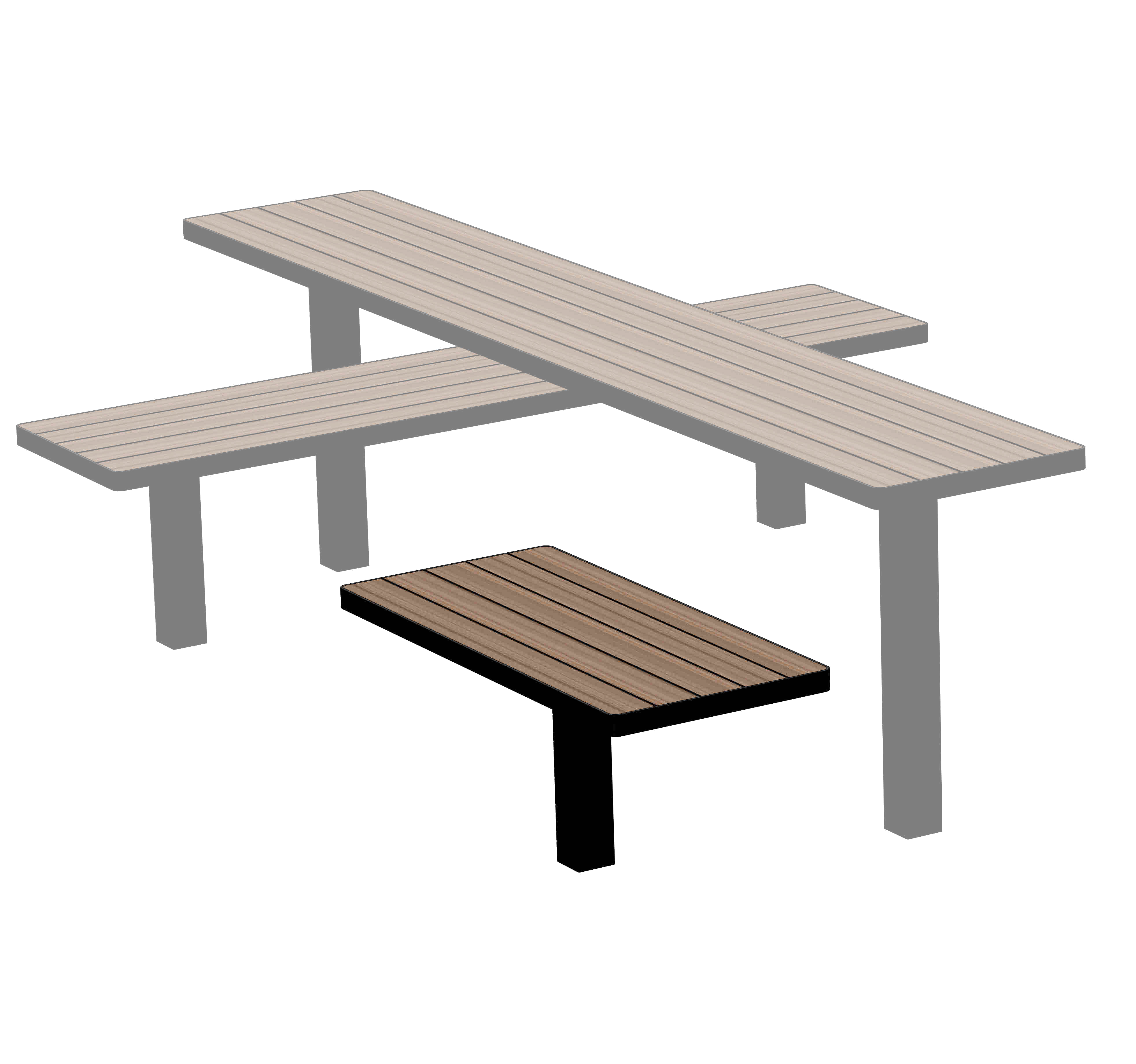 Banc public en bois Buton industries BA 60 EDEN_0