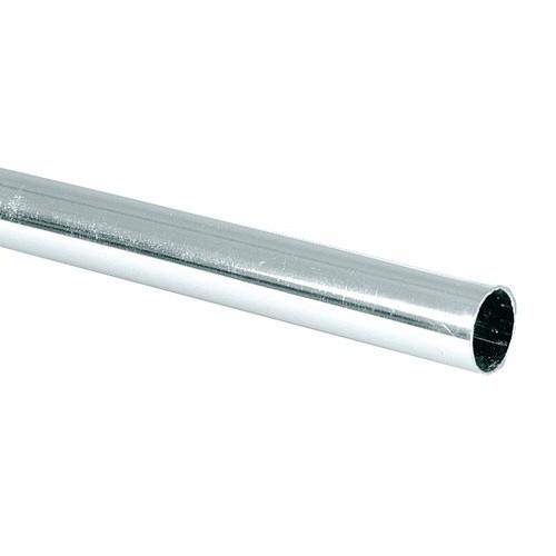 TUBE DE PENDERIE ROND - BARRE DE 3 M - CHROMÉ - 30 MM DUVAL