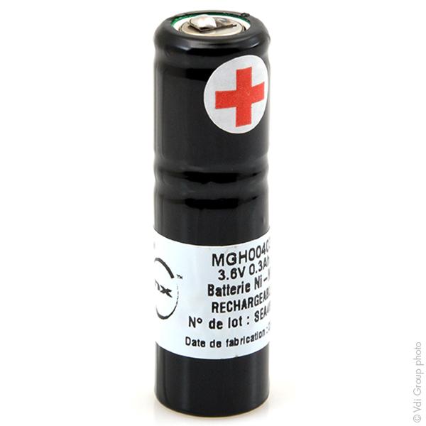 Batterie industrielle NiMH - Appel malade Blick 3.6V 300mAh - Version avec plot_0