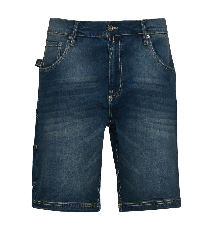BERMUDA STONE JEAN BLEU DÉLAVÉ T50 - DIADORA SPA - 702.173549