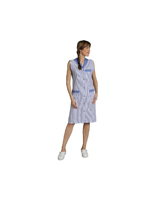 Blouse femme sans manche rayée Adriana 160 gr/m2 - BLSMDRBL-SN04/SM_0