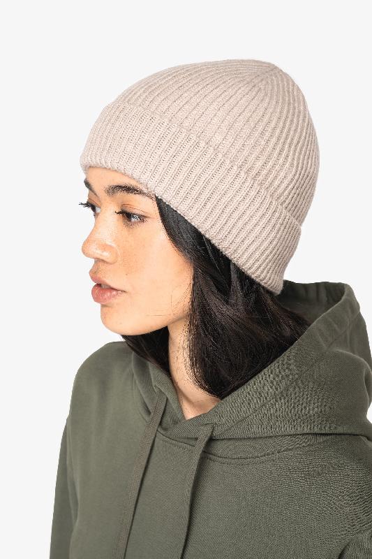 Bonnet écoresponsable en laine mérinos unisexe - Native Spirit - Réf: NS012 - thermorégulant, antibactérien et hypoallergénique_0
