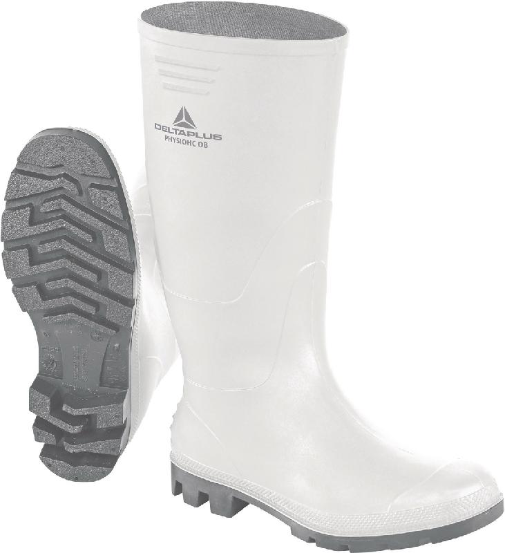 BOTTE PVC PHYSIOHC OB BLANC 36 - PHYHCOBBC36 - MANUTAN COLLECTIVITÉS