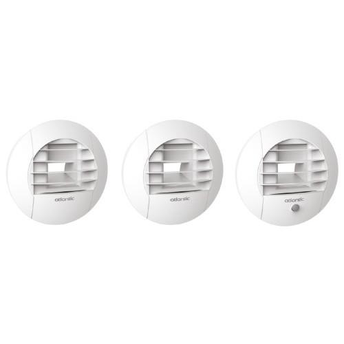 BOUCHES D'EXTRACTION - MANCHONS GRIFFES - PACK DE 3 - HYGRO B T3/7 ATLANTIC