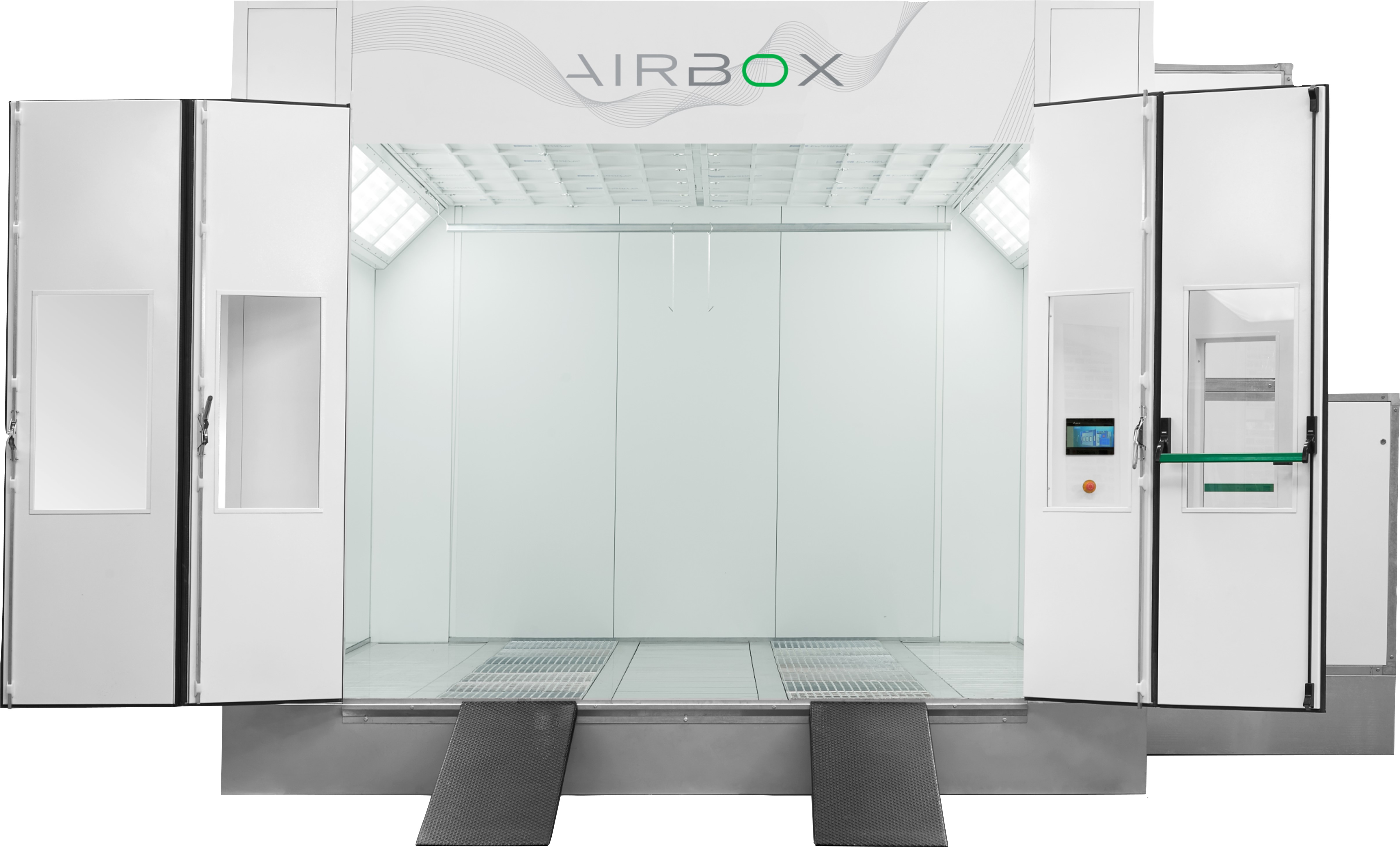 Cabine de peinture pour pistolage et étuvage - AUTOBOX START - économique, solide, personnalisable, ventilation verticale_1