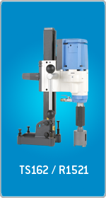 Carotteuse diamant TS162/R1521 - compacte, moteur 1500W, 2 vitesses, accessoires inclus_0