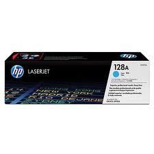 CARTOUCHE LASER  DE MARQUE HP CYAN 128A - CE321A