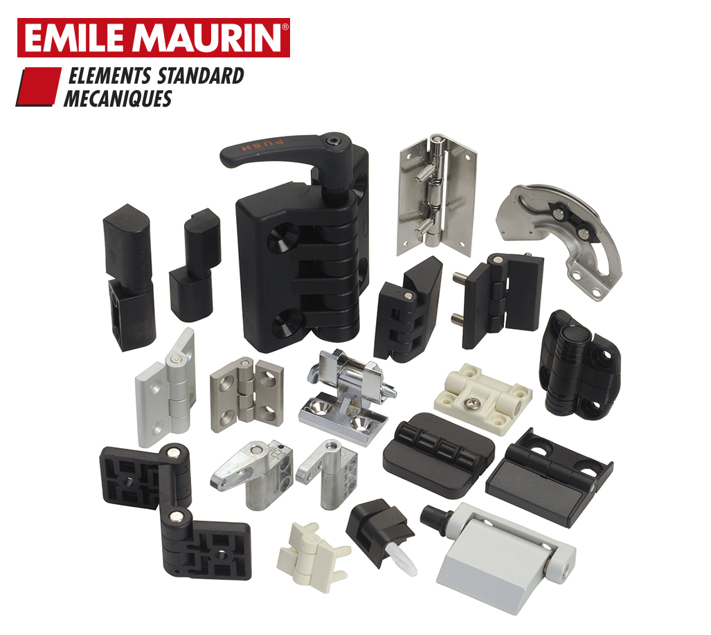 Charnière pour menuiserie Emile Maurin - à indexation, ajustables, asymétriques et profilés aluminium_0