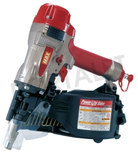 Cloueur pneumatique MAX haute-pression - HN65 - réglage de profondeur et nez interchangeable_0