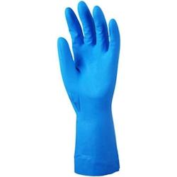 Coverguard - Gants de protection chimique bleu en acrylonitrile EUROCHEM N5560 (Pack de 10) Bleu Taille 8 - bleu 3435241055583_0