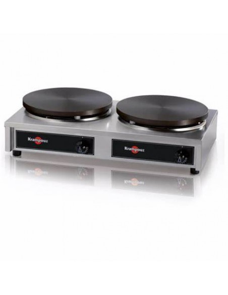 Crêpière électrique KRAMPOUZ 2 plaques diamètre 40 cm - CSCA8AA-KR_0