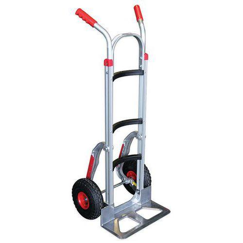 DIABLE ALUMINIUM 250 KG AVEC GLISSIÈRES - STOCKMAN