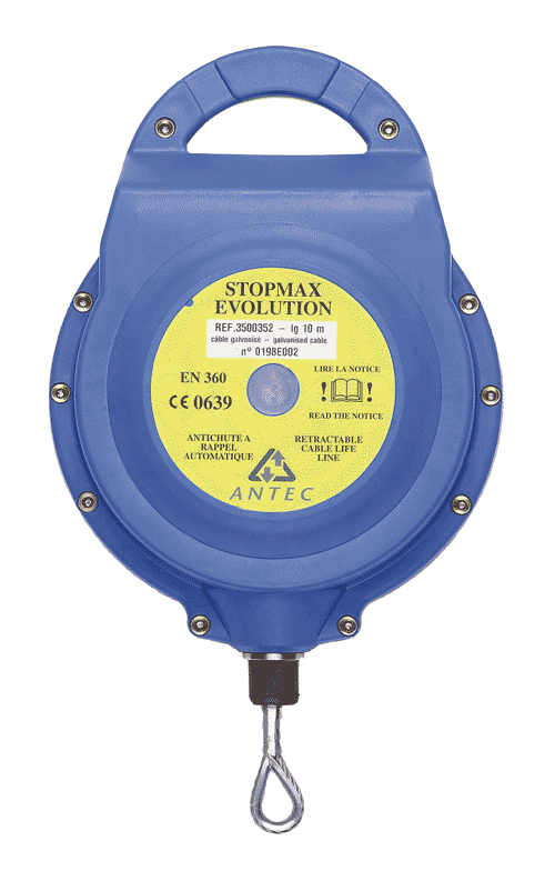 Enrouleur antichute stopmax evolution à câble_0