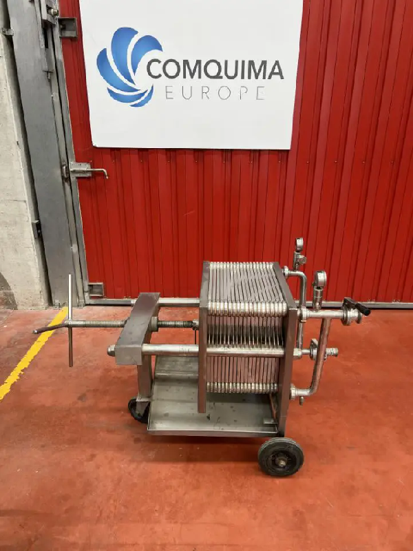 Filtre presse spadoni kappa 2,7 m2 inox - référence                        :                         c13086_0