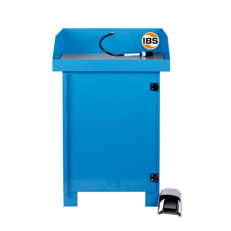 Fontaine manuelle solvant G50-W - Charge 50 kg - Raccord sur fût - Dimensions 656x475x1075 mm_0
