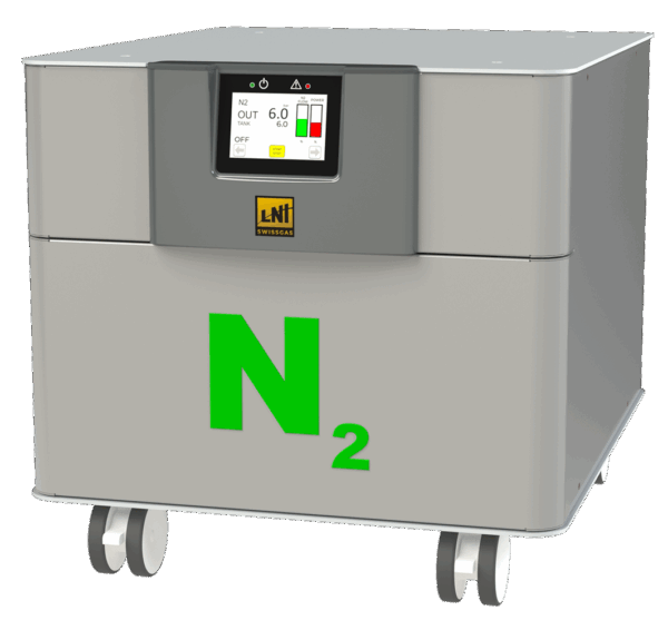 Générateur d'azote à membrane avec compresseur à pistons intégré - NG CASTORE 15 - 15 L/min - 95% pureté_0