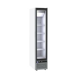 Iarp Vitrine verticale négative SLIM GLEE X SLIM NV, 380 x 566 x 1811 mm, ventilé, blanc, présentation glaces - blanc 8027803980409_0