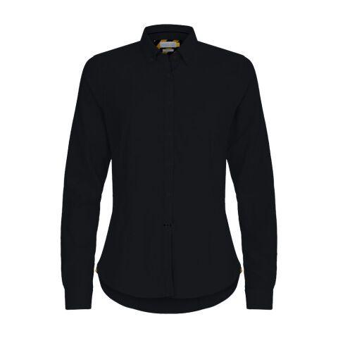 J.HARVEST & FROST YB54 OXFORD CHEMISE FEMMES NOIR - TAILLE XXXL