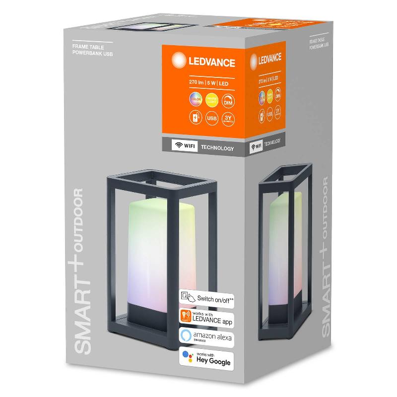 LEDVANCE SMART+ WIFI OUTDOOR TABLEFRAME POWERBANK