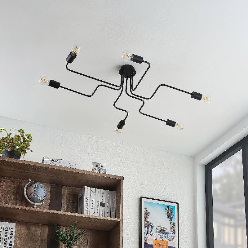 LINDBY ELIMAR PLAFONNIER À 6 LAMPES
