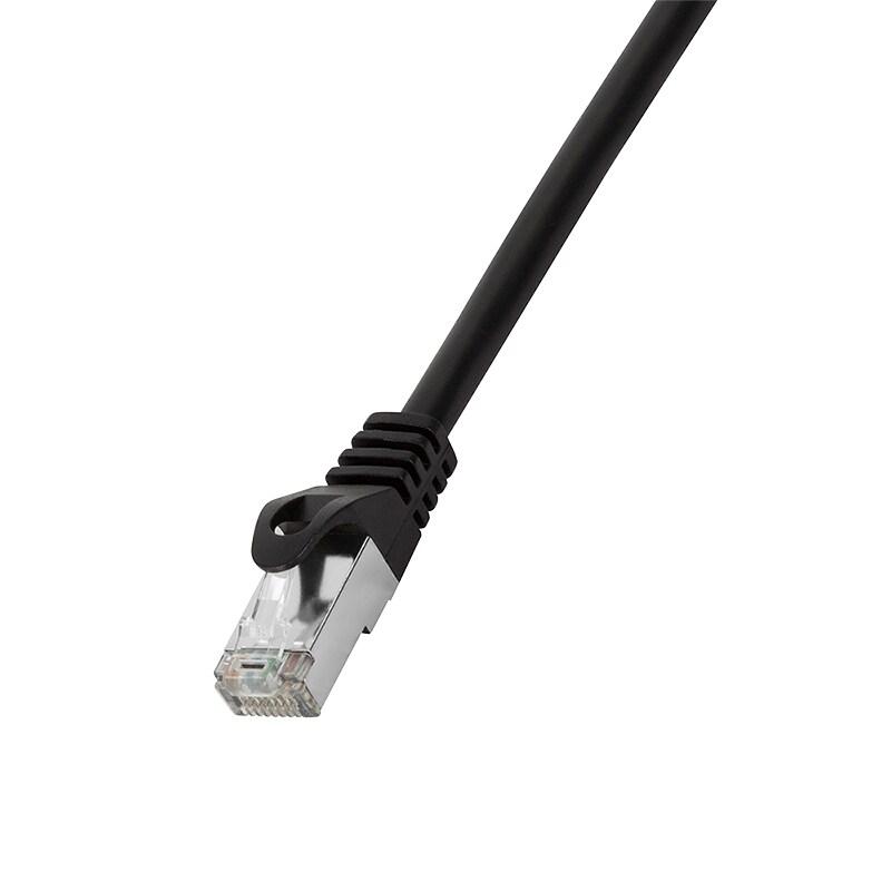 LogiLink Professional Câble patch, Cat. 6, F/UTP, 3,0 m, noir, gaine en, 3 m - noir 4052792022018_0