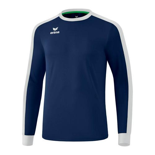MAILLOT DE FOOT MANCHES LONGUES ENFANT - ERIMA - RETRO STAR NAVY/BLANC