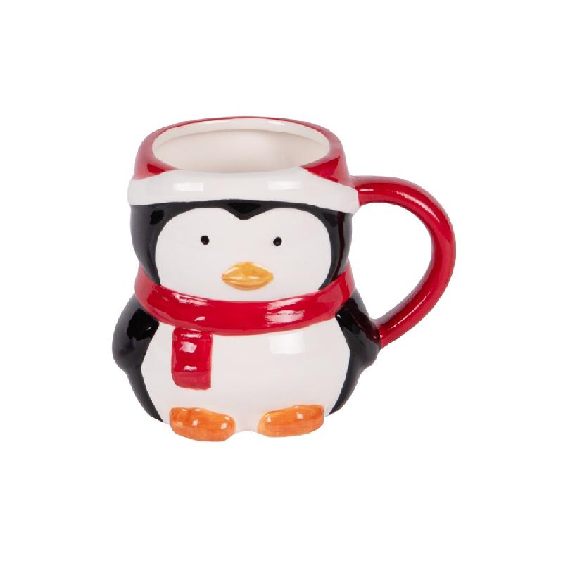 Mug pingouin 35 cl -  Multicolore Rond Pierre Table Passion 12x8 cm - multicolore pierre 3106232100253_0