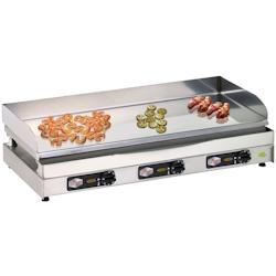 Neumärker® Chromium Grill Classic | Plancha électrique | Lisse | 900x400 mm | Inox - inox 11-80190_0