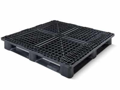 Palette  plastique  1200 X 1200, Idéale pour une utilisation sur le long terme- CUQP1212MR6RR_0