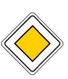 Panneau routier type AB6 - Indication du caractère prioritaire d'une route_0