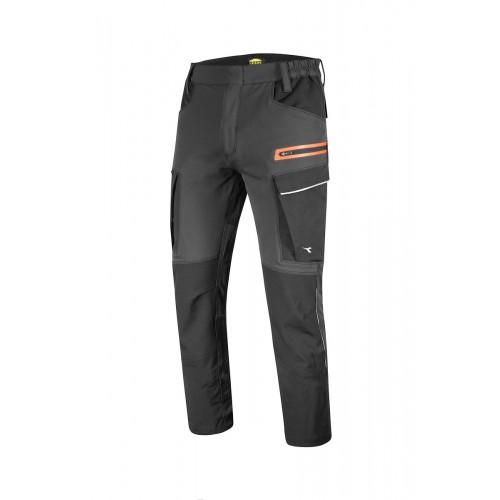 PANTALON DE TRAVAIL - HYBRID CARGO - NOIR ET BLEU NUIT - S DIADORA UTILITY