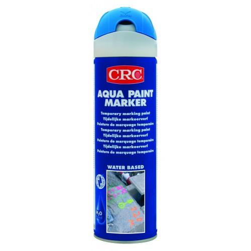 PEINTURE DE MARQUAGE PROVISOIRE - À BASE D'EAU - BLEU FLUO - 500 ML - AQUA PAINT MARKER CRC