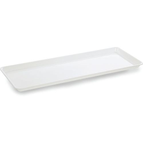 PLAT EN PLEXIGLAS GASTRONORME 2/5 - 530X210X17 MM - BLANC