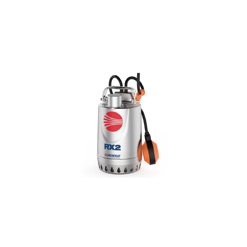 Pompe de relevage PEDROLLO RX M 420 Vortex - 220V, eaux usées et claires - Flotteur intégré - 12,6 m3/h - 0,75 kW_0