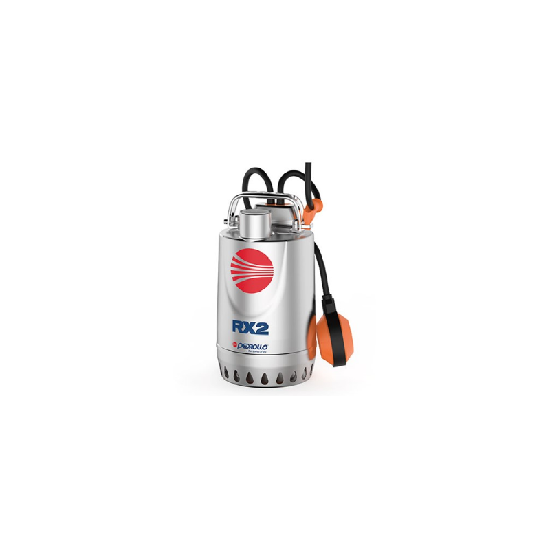 POMPE DE RELEVAGE 220V PEDROLLO RX M 420 VORTEX EAUX USÉES AVEC FLOTTEUR 12.6 M3/H 0.75 KW_0