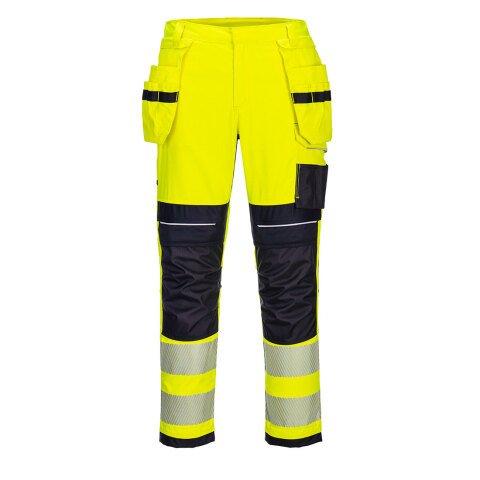 PORTWEST FR407 PANTALON HOLSTER PW3 FR HV JAUNE/MARINE - TAILLE 30 - STANDARD