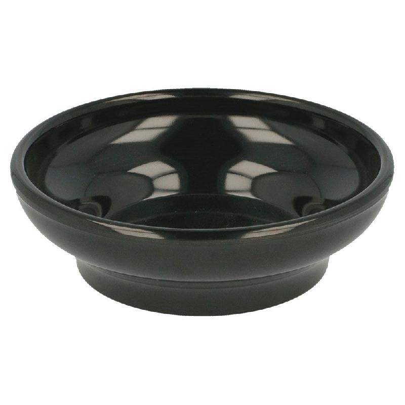 Pot à sauce mélamine noire 15cl Ø10,2x3,2cm - par 48_0