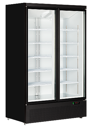 Réfrigérateur vitré Noir RAL9005 | Tefcold - AtomMaxiC2DB_0