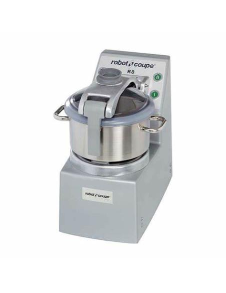 ROBOT COUPE - Cutter de table R8 - 2 vitesses 1500 et 3000 tr/min - Cuve inox 8L - Référence : R8/21291_0