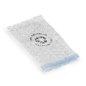SACHET BULLES RECYCLÉ Ø 10 MM À FERMETURE ADHÉSIVE 10 X 12 CM RAJA