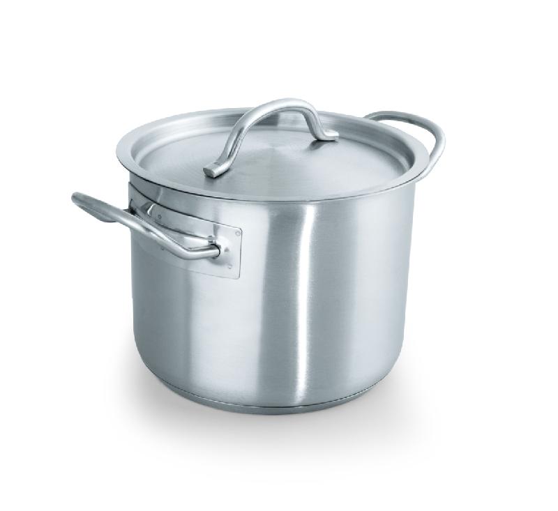 SÉRIE D’USTENSILES DE CUISINE COOKWARE 53 - MARMITE À SOUPE AVEC COUVERCLE Ø : 280 X HAUTEUR : 190 - 11 L