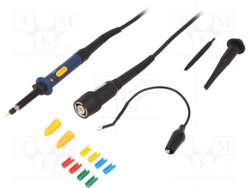 SONDE D'OSCILLOSCOPE PASSIVE 200 MHZ, 600V, 1:1, 10:1, COMMUTABLE, CONNECTEUR BNC