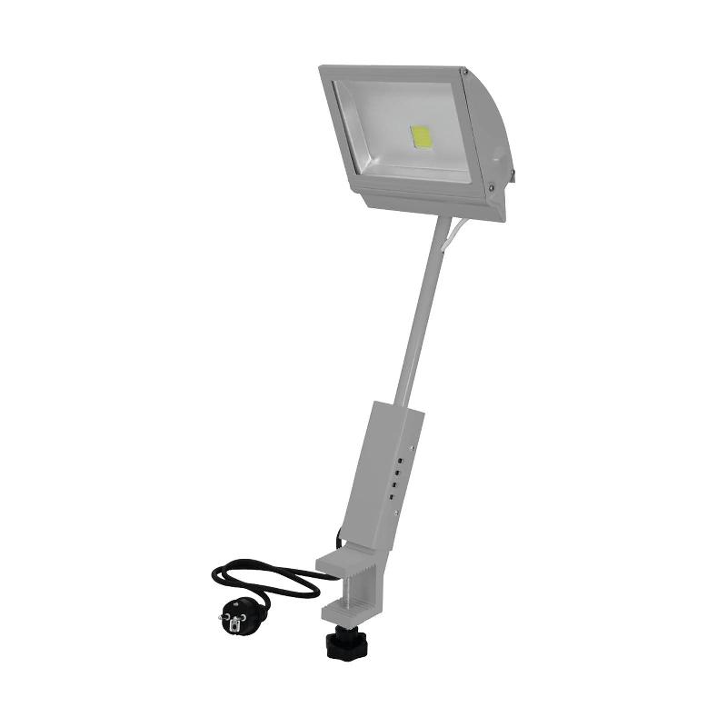 STEINIGKE SHOWTECHNIC EUROLITE KKL-50 PROJECTEUR LED PINCE 50 W ARGENTÉ