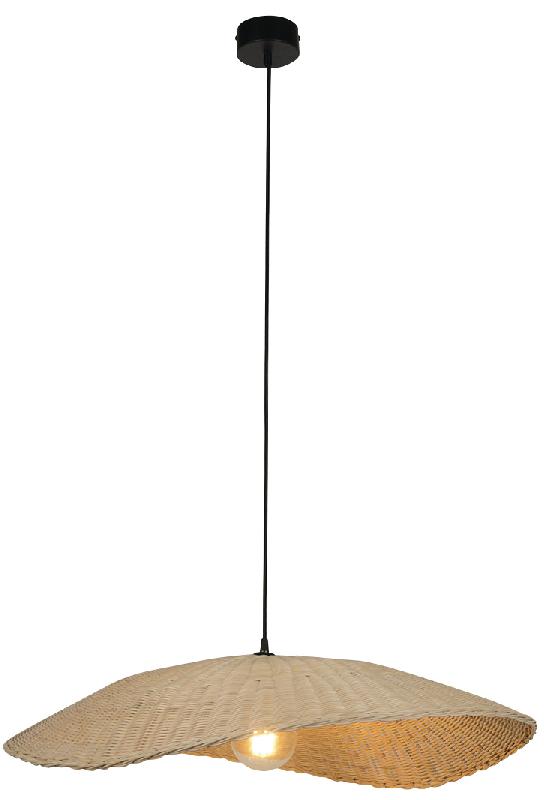 SUSPENSION ROTIN CALANQUES XL Ø78 CM NATUREL COREP - MANUTAN COLLECTIVITÉS