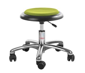 Tabouret professionnel petite enfance – Micro Alu Tissu 3D vert_0