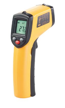 Thermomètre infrarouge sans contact - agt - -50 à 380 °c avec pointeur laser_0
